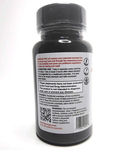 Firefighter Supplements | Natural Detox Body Cleanse | Deconpac